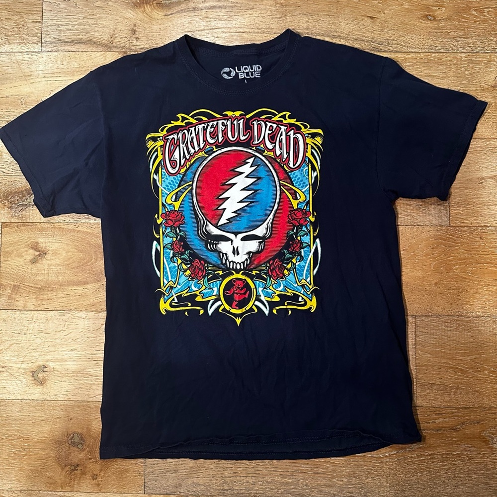 Grateful Dead Steal Your Roses Tshirt SIZE L